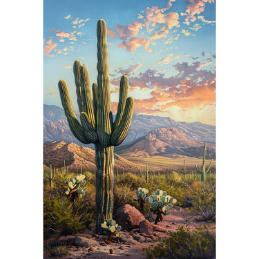Saguaro Cactus canvas